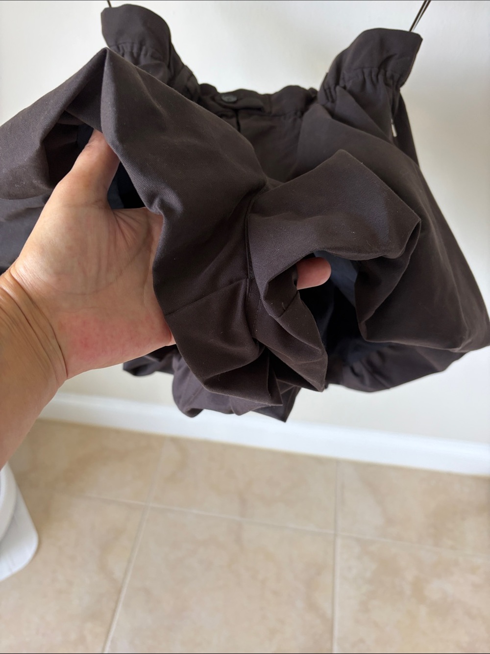 Zara Black Paperbag Bubble Skort - Picture 4 of 13